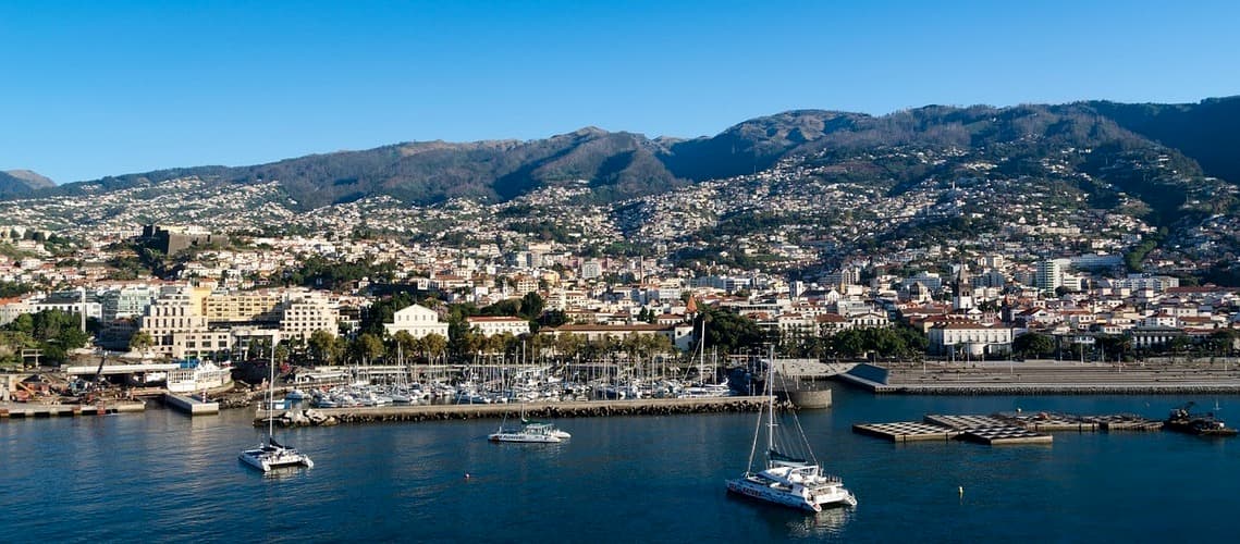 Hafen in Funchal