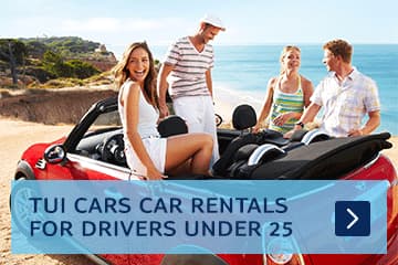 Car rental for drivers under 25