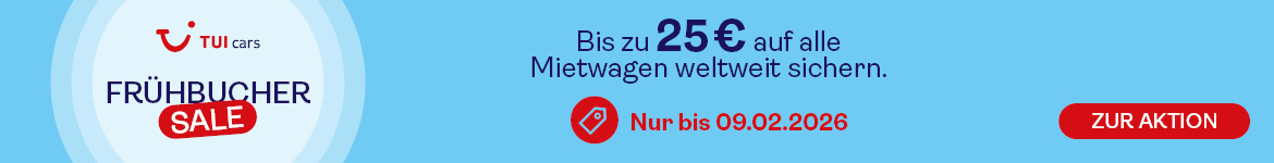 TUI CARS Frühbucher