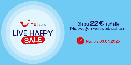 TUICars Live Happy Sale