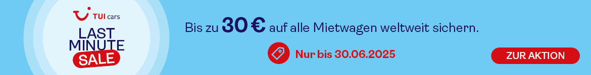 TUICars Last Minute Sale