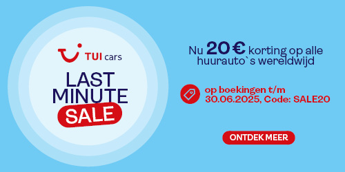 TUI CARS Last Minute SALE