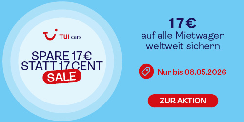 TUI CARS TANKRABATT