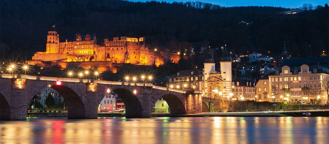 Blick auf das Heidelberger Schloss