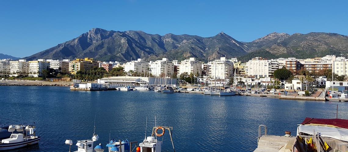 Der Hafen von Marbella