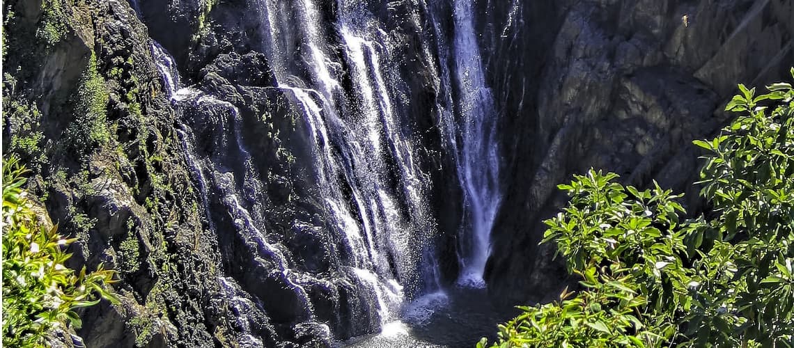 View of the Barron Falls