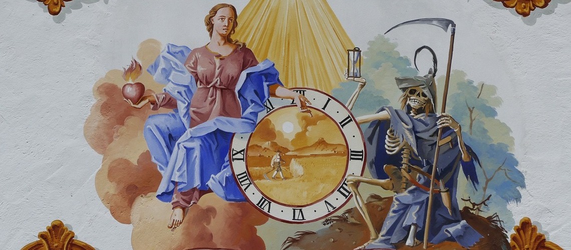 Luftmalerei in Oberammergau