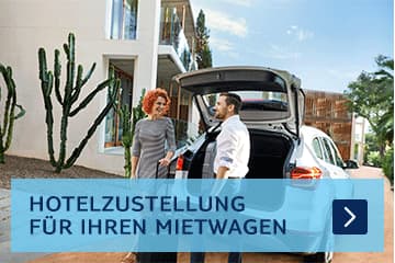 Mietwagen Hotelzustellung