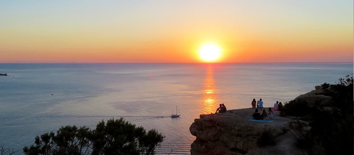 Sonnenuntergang bei Es Vedra