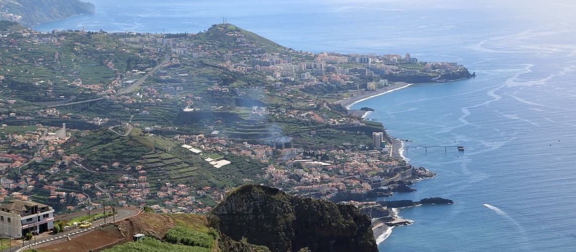 Ausblick auf Madeira