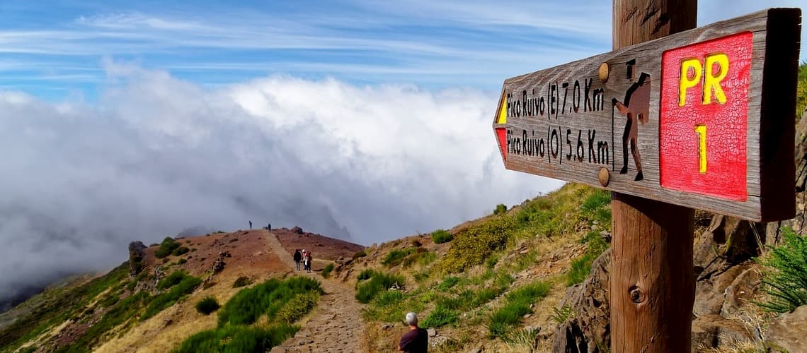 Wanderweg zum Pico de Arieiro