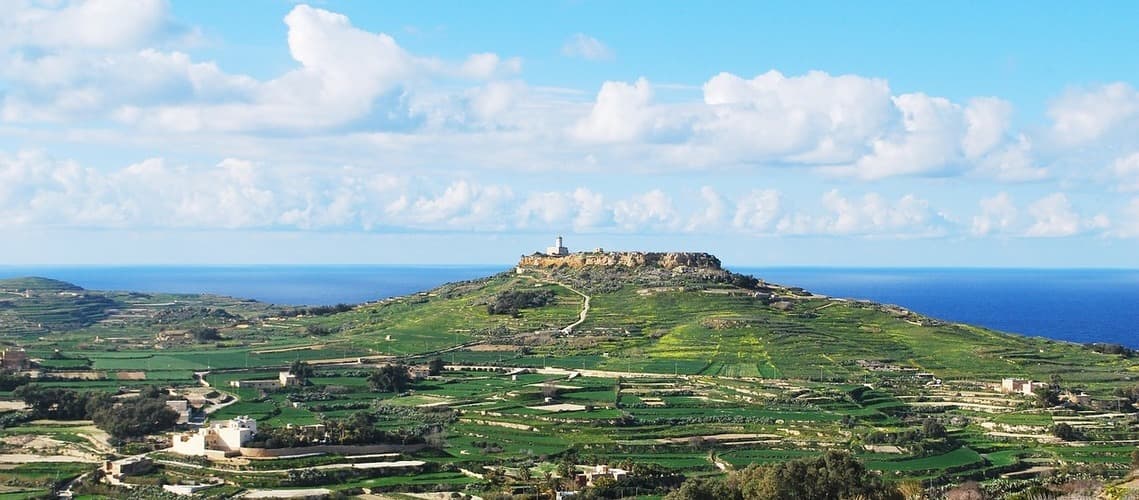 Panorama von Gozo