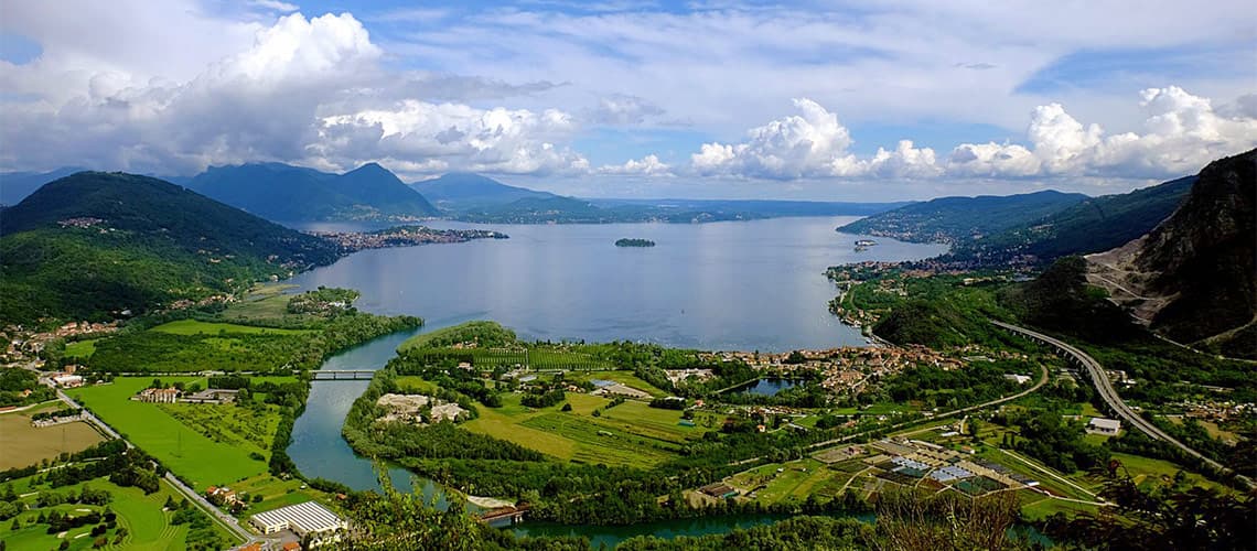 Ausblick auf den Lago Maggiore