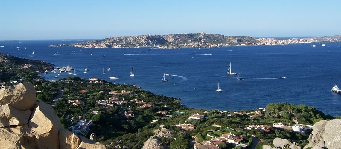 La Maddalena Panoramaausblick