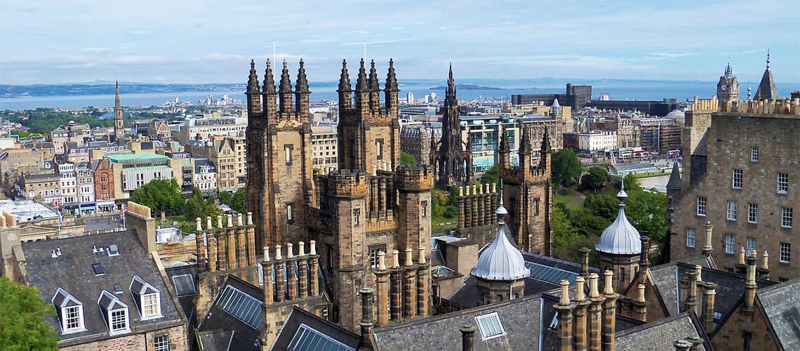 Skyline von Edinburgh